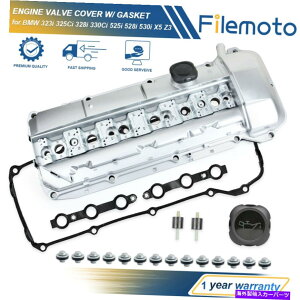 GWJo[ BMW 323i 325CI 328i 330CI 525i 528i 530i X5 Z3p̃KXPbgtGWouJo[ Engine Valve Cover w/ Gasket for BMW 323i 325Ci 328i 330Ci 525i 528i 530i X5 Z3