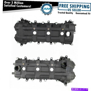 �G���W���J�o�[ �G���W���o���u�J�o�[�A�Z���u��LH RH�L�b�g�_�b�W�N���C�X���[�W�[�v3.6L�p Engine Valve Cover Assembly LH RH Kit Pair for Dodge Chrysler Jeep 3.6L