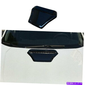 GWJo[ z_VrbN^CvrtgGWt[hGAAEgbgt[Jo[abs邢 For Honda Civic Type R Front Engine Hood Air Outlet Frame Cover ABS Bright Black
