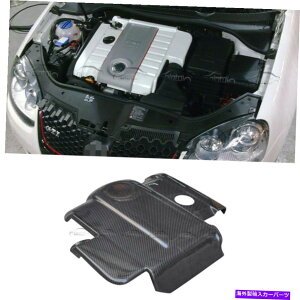 GWJo[ tHNX[QVWSt̃tgGWJo[5 GTI{fBLbgJ[{t@Co[ Front Engine Cover For Volkswagen VW GOLF 5 GTI Bodykit Carbon Fiber