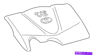 �G���W���J�o�[ �{���̃g���^�G���W���J�o�[11209-0P120 Genuine Toyota Engine Cover 11209-0P120�y���s�A���i�z