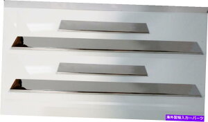 �G���W���J�o�[ Impala SS 1994-1996 4 PC�X�e�����X�h�A�V���J�o�[�h���X�A�b�v�G���W���p�[�cChrome Impala SS 1994-1996 4 Pc Stainless DOOR SILL COVERS dress up engine parts chrome�y���s�A���i�z