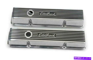 �G���W���J�o�[ Edelbrock Elite II Valve Covers for Chevy 262-400 V8 1959-86 Edelbrock Elite II Valve Covers for Chevy 262-400 V8 1959-86�y���s�A���i�z