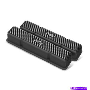 GWJo[ Holley 241-245 1958-1986 SBCouJo[ro|[gAubN Holley 241-245 1958-1986 SBC Valve Covers w/o Emission Port, Black