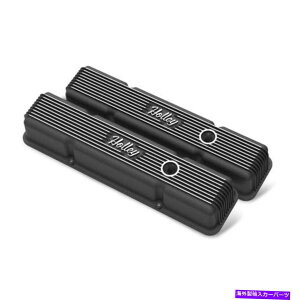 GWJo[ Holley 241-242 1958-1986 SBCouJo[w/ro|[gAubN Holley 241-242 1958-1986 SBC Valve Covers w/ Emission Port, Black