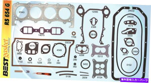 �G���W���J�o�[ AMC�W�[�v250 287 327�t���G���W���K�X�P�b�g�Z�b�g�x�X�g1957-70�w�b�h+�z�C+�o���u�J�o�[ AMC Jeep 250 287 327 Full Engine Gasket Set BEST 1957-70 Head+Intake+Valve Cover�y���s�A���i�z