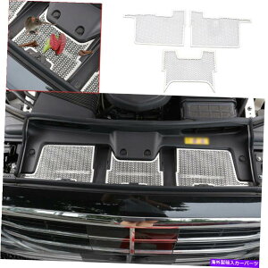 GWJo[ Vo[`^GWt[hlbgJo[xcSNX2021-2022̑ Silver Titanium Engine Hood Insect Net Cover Decor For Benz S-Class 2021-2022