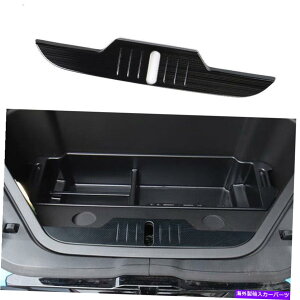 エンジンカバー フォードマスタングマッハ-E 21-2022のブラックチタンエンジン保護キャップロックカバー Black Titanium Engine Protection Cap Lock Cover For Ford Mustang Mach-E 21-2022