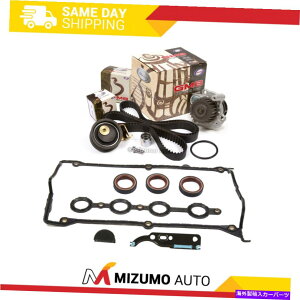 GWJo[ ^C~OxgLbgEH[^[|vJo[KXPbgtBbg01-06AEfBTT VWWFb^GTIr[g Timing Belt Kit Water Pump Cover Gasket Fit 01-06 Audi TT VW Jetta Gti Beetle