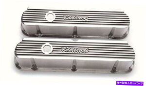 GWJo[ Edelbrock 4264 Elite IIouJo[tH[h289/302/351W̃Jo[{XB Edelbrock 4264 Elite II Valve Covers For Ford 289/302/351W Except Boss.