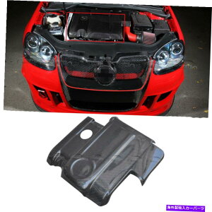 GWJo[ {NX[QVWSt5 GTIɓKJ[{t@Co[tgGWveN^[Jo[ Carbon Fiber Front Engine Protector Cover Fit For Volkswagen VW GOLF 5 GTI