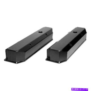 �G���W���J�o�[ PRW 4044007�r�b�O�u���b�NMOPAR 383-440�o���u�J�o�[�A�x���g�z�[���A�T�e���u���b�N PRW 4044007 Big Block Mopar 383-440 Valve Covers, With Vent Hole, Satin Black An�y���s�A���i�z