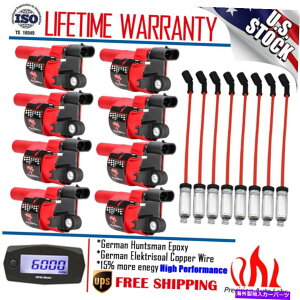 GWJo[ D514ACOjbVRCpbNi8jC07-16V{[GMC LS2 LS3 LS4 LS7GW D514A Ignition Coils Pack(8) & WIRES FOR 07-16 Chevy GMC LS2 LS3 LS4 LS7 ENGINES