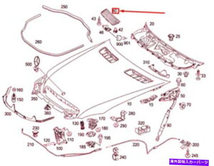 GWJo[ VZfXxcS W221GWt[hEOJo[A22188002059999 OEM NEW MERCEDES-BENZ S W221 ENGINE HOOD RIGHT GRILLE COVER A22188002059999 OEM