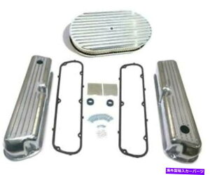 GWJo[ tH[htBtA~jEGWhXAbvLbgꂽJo[15 "GAN[i[KXPbg Ford FINNED Aluminum Engine Dress Up Kit Polished Covers 15" Air Cleaner Gaskets