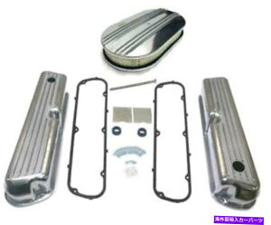 GWJo[ tH[htBtA~jEGWhXAbvLbgꂽJo[KXPbg15 "GAN[i[ Ford FINNED Aluminum Engine Dress Up Kit Polished Covers Gaskets 15" Air Cleaner