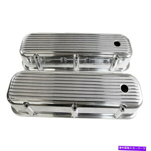 GWJo[ mX^WbNtB̃A~jEobtouJo[V{[rbOubNV8 Nostalgic Finned Aluminum Baffled Valve Cover Chevy Big Block V8