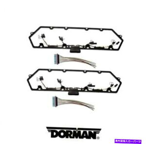 GWJo[ p[Xg[N7.3LfB[[p̃h[}yAGWouJo[KXPbg Dorman PAIR Engine Valve Cover Gasket For Powerstroke 7.3L Diesel
