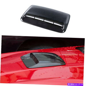 GWJo[ J[{t@Co[ABSGWt[hGAAEgbgʋCEJo[tH[h}X^O2015-2022 Carbon Fiber ABS Engine Hood Air Outlet Vents Cover For Ford Mustang 2015-2022