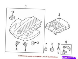 �G���W���J�o�[ BMW�̂��߂̖{���̃G���W���J�o�[�t�����g11147798374 For BMW Genuine Engine Cover Front 11147798374�y���s�A���i�z