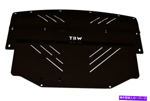 エンジンカバー インフィニティG35クーペセダン用のトレイスプラッシュシールドエンジンカバーの下のアルミニウム Aluminum Under Tray Splash Shield Engine Cover for Infiniti G35 Coupe Sedan