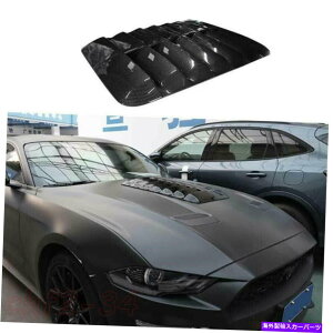 GWJo[ J[{t@Co[GWt[hGAAEgbgxgJo[1PCStH[h}X^O15-2022ɓKĂ܂ Carbon Fiber Engine Hood Air Outlet Vent Cover 1PCS Fit For Ford Mustang 15-2022