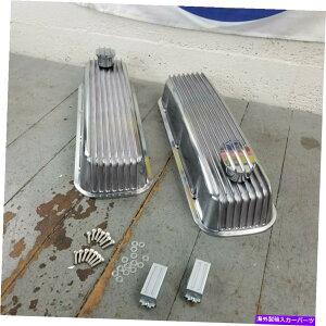 GWJo[ Chevy BBC Tall Finned Chrome Valve Covers Kit Breathers BB 454 496 502 CRATE SS Chevy BBC Tall Finned Chrome Valve Covers Kit Breathers BB 454 496 502 Crate SS
