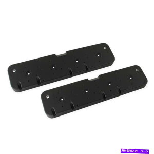 GWJo[ Holley 241-297 LSouJo[A_v^[v[gA Holley 241-297 LS Valve Cover Adapter Plates, Black