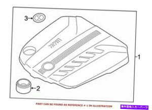 �G���W���J�o�[ BMW�̏ꍇ�A�{���̃G���W���J�o�[11148513453 For BMW Genuine Engine Cover 11148513453�y���s�A���i�z