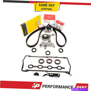 GWJo[ ^C~OxgLbgeVi[EH[^[|vJo[KXPbg99-00 VWr[gGoftWFb^ Timing Belt Kit Tensioner Water Pump Cover Gasket for 99-00 VW Beetle Goft Jetta