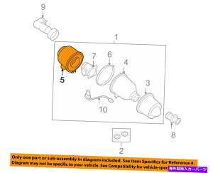 GWJo[ Ford OEM 05-08 F-150 4.2L-V6GAN[i[zCێJo[5L3Z9661B FORD OEM 05-08 F-150 4.2L-V6 Air Cleaner Intake-Rear Cover 5L3Z9661B