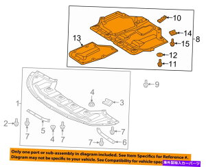 GWJo[ Kia OEM 16-18 Engine Splash Shield-Cover 29130D5000̉Optima KIA OEM 16-18 Optima Under Engine Splash Shield-Cover 29130D5000