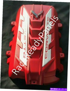 GWJo[ 2020RxbgC8GWJo[g[`bhzCgCFVbh^[YVO.E.M. 2020 CORVETTE C8 ENGINE COVER TORCH RED WHITE CF SILLS RED LETTERS NEW O.E.M.