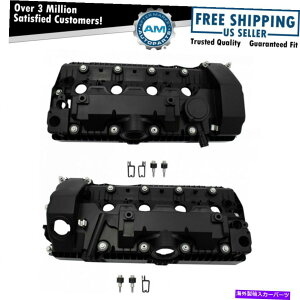 GWJo[ KXPbgƃn[hEFAtGWouJo[LH RHLbgyAZbg2BMW Engine Valve Cover w/ Gasket & Hardware LH RH Kit Pair Set of 2 for BMW