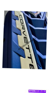 GWJo[ 2020/22RxbgC8GWJo[GNn[gu[kɃzCgCF[VOEM 2020/22 CORVETTE C8 ENGINE COVER ELKHART BLUE ARCTIC WHITE CF RAILS NEW OEM