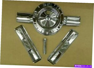 GWJo[ Nova 327 L79 L-79NGWhXAbvLbgGAN[i[IC`[uouJo[ Nova 327 L79 L-79 Chrome Engine Dress Up Kit Air Cleaner Oil Tube Valve Covers