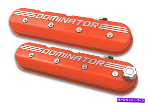 GWJo[ z[241-162w̍LSh~l[^[ouJo[ - t@Ng[IW@BHdグ Holley 241-162 Tall LS Dominator Valve Covers - Factory Orange Machined Finish
