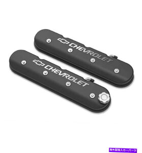 �G���W���J�o�[ Holley 241-402 LS1/LS2/LS3/LS6�p�̃{�E�^�C/�V�{���[���S�t���u���b�N�g�[���o���u�J�o�[ Holley 241-402 Black Tall Valve Cover w/ Bowtie/Chevy Logo for LS1/LS2/LS3/LS6�y���s�A���i�z