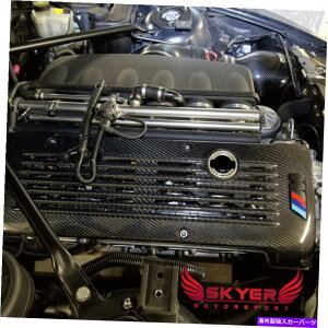 �G���W���J�o�[ Skyer Motorsport BMW S54 M�J�[�{���x���g�G���W���J�o�[2003 2006 2007 2008 Skyer Motorsport BMW S54 M Carbon Vented Engine Cover 2003 2006 2007 2008�y���s�A���i�z