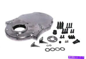 �G���W���J�o�[ �G���W���^�C�~���O�J�o�[�V�{���[�r�b�OB��3�s�[�X�r���b�g�A���~�j�E���^�C�~���O�J�o�[ Engine Timing Cover Three-Piece Billet Aluminum Timing Cover for Chevrolet Big B�y���s�A���i�z