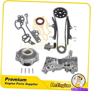 �G���W���J�o�[ �^�C�~���O�`�F�[���L�b�g�J�o�[�K�X�P�b�g�t�@���N���b�`�t�B�b�g85-95�g���^4�����i�[�s�b�N�A�b�v2.4L Timing Chain Kit Cover Gasket Fan Clutch Fit 85-95 Toyota 4Runner Pickup 2.4L