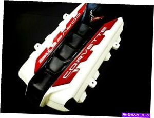 GWJo[ C8RxbgGWJo[ - kɃzCgJ[{tbV C8 CORVETTE ENGINE COVER- ARCTIC WHITE- CARBON FLASH