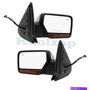 GWJo[ 2011N̉/irQ[^[Ar[~[p[tH[hq[gNZbgyA For 2011 Expedition/Navigator Rear View Mirror Power Fold Heat Chrome Set Pair
