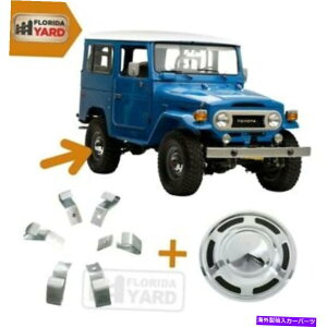 N[Jo[ zC[Jo[nuLbvg^hN[U[69-84 FJ40{̃Nbv Wheel Cover Hub Cap Fit For Toyota Land Cruiser 69-84 FJ40 Genuine With Clips