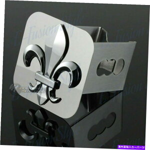 N[Jo[ 3D FLOUR DELIS CHROMEXeXX`[qb`Jo[vOLbv-2 "V[o[ 3D For Fleur De Lis Chrome Stainless Steel Hitch Cover Plug Cap -2" Tow Receiver