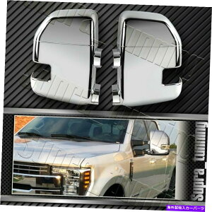 �N���[���J�o�[ 2017-2021 Ford F250 F350 F450 Super Duty Side Towing Mirror Cover Cap Chrome For 2017-2021 Ford F250 F350 F450 Super Duty Side Towing Mirror Cover Cap�y���s�A���i�z