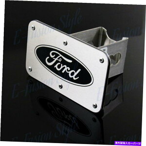 N[Jo[ Ford Logo 2 "̃NXeX|̃qb`Jo[ Chrome Stainless Steel Hitch Cover For Ford Logo 2" Trailer Tow Towing Receiver