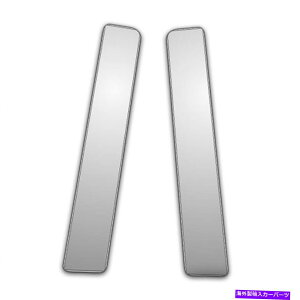 N[Jo[ 2008-2015 Scion TC2PC Chrome Pillar PostJo[ 2Pc Chrome Pillar Post Covers for 2008-2015 Scion Tc
