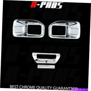 N[Jo[ 15-16 FORD F150tHOv/Cg + 1e[Q[gtJR{LbgNJo[ 15-16 FORD F150 Fog Lamp/Lights + 1 Tailgate W/ Camera Combo Kit Chrome Covers