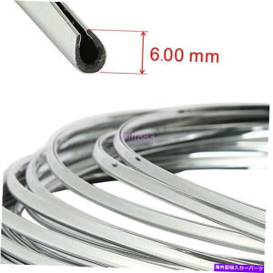 N[Jo[ jo[T15mNXgbvgJo[GAROXs[J[WIPVC Universal 15M Chrome Strip Trim Rim Cover Air-Condition Grille Speaker Radio PVC